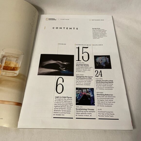 National Geographic September 2020 Meet The Robots Great Lakes'Ice Loss Ostriche - Picture 3 of 11